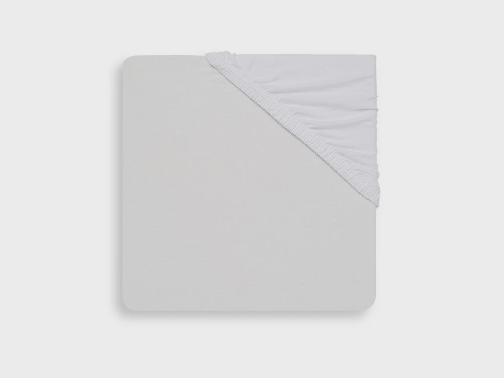 Fitted Sheet Jersey White