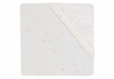 Jollein Fitted Sheet Jersey  60 x 120 cm Print