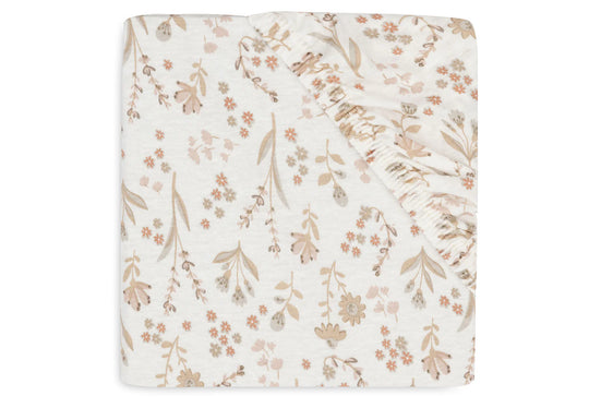 Jollein Fitted Sheet Jersey  60 x 120 cm Print