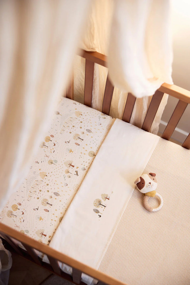 Fitted Sheet Jersey 120x60  Print