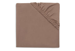 Jollein Jersey Fitted Sheet Milky Toffee