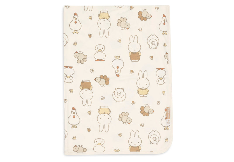 Jollein Blanket Jersey 75x100cm Miffy Family Farm
