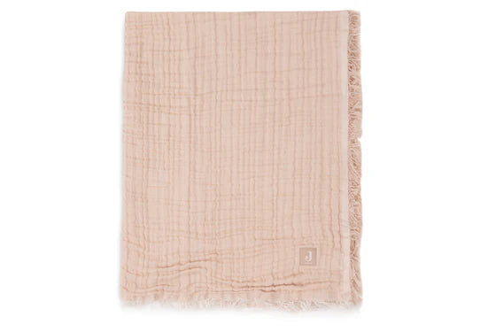 Blanket Muslin Fringe 75 x 100 cm