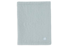 Jollein jacquard muslin blanket 75x100 in Sea Green