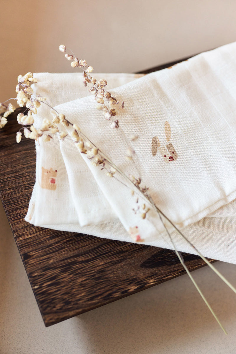 Washcloth Muslin 15x20cm