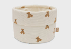 Changing Table Basket Mini Teddy Bear Little Waffle