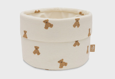 Changing Table Basket Mini Teddy Bear Little Waffle
