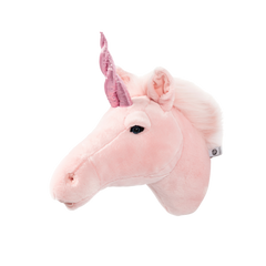 Wild & Soft Pink Unicorn Julia wall trophy