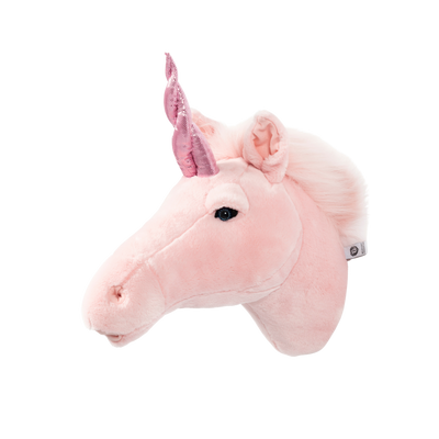 Wall Trophy Pink Unicorn Julia