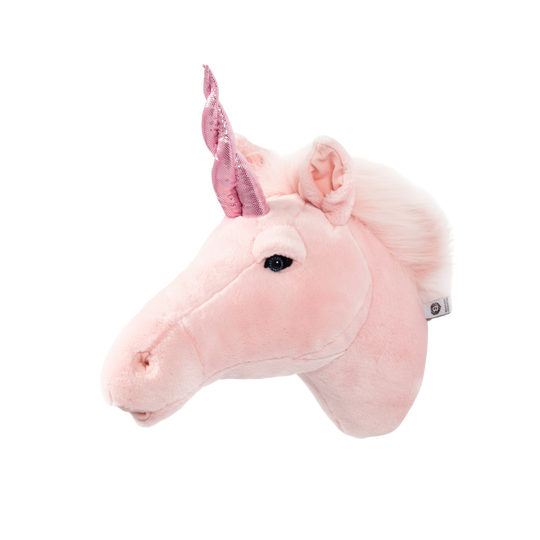 Wall Trophy Pink Unicorn Julia