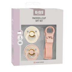 BIBS Pacifier and Loop Clip Gift Set