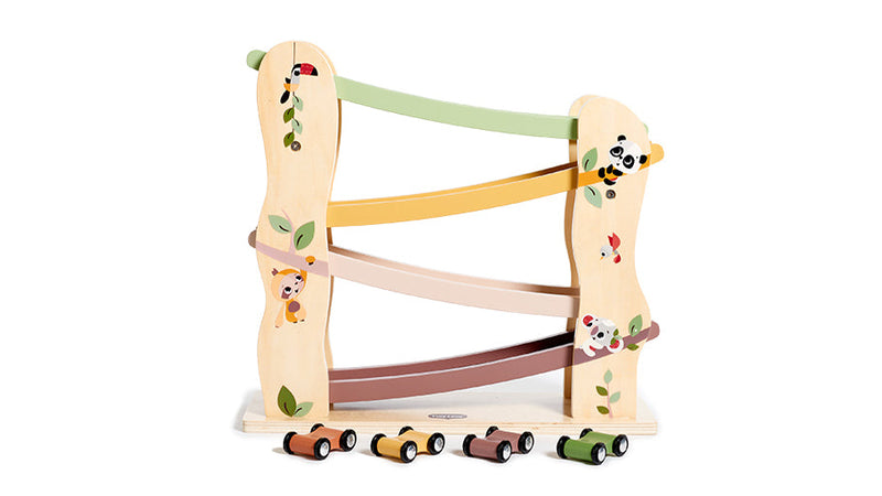 Tiny Love Boho Chic Wooden Car Race Ramp
