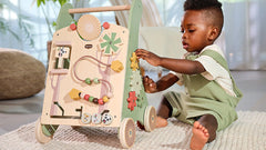 Tiny Love Boho Chic Wooden Activity Walk Behind detail