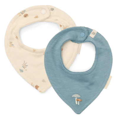 LD Bandana Bib  Multi Color 2 Pack