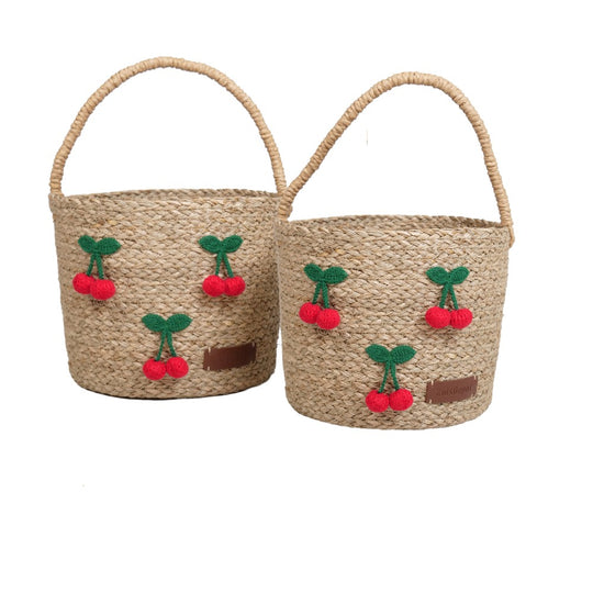 Basket Cherry Set Of 2