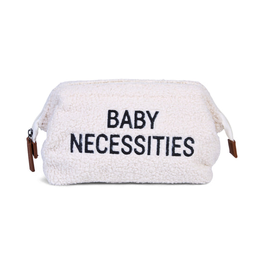 Baby Necessities Toiletry Bag - Teddy Ecru