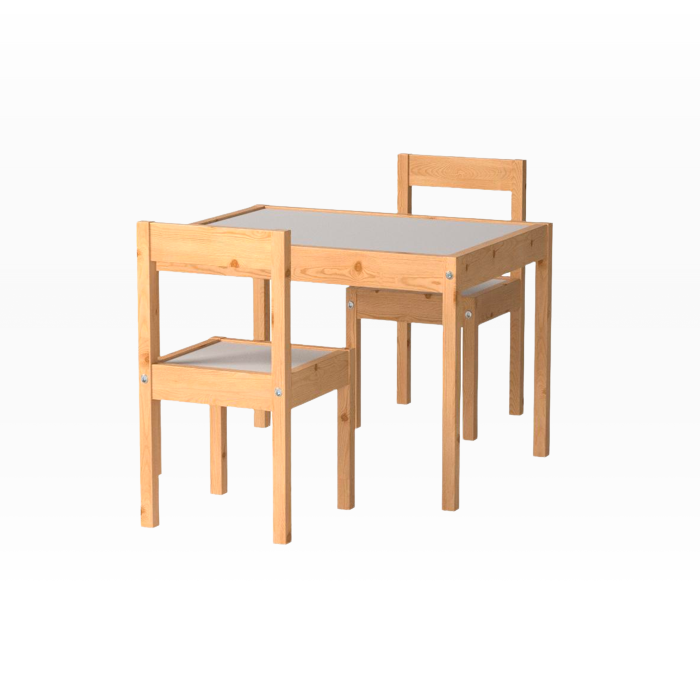 Kiddie Set Table & Chairs Latt