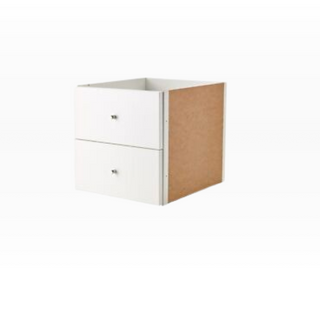 Insert With 2 Drawers for Kallax