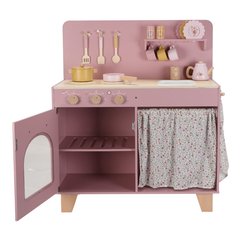 LD Wooden Kitchen Pink FSC
