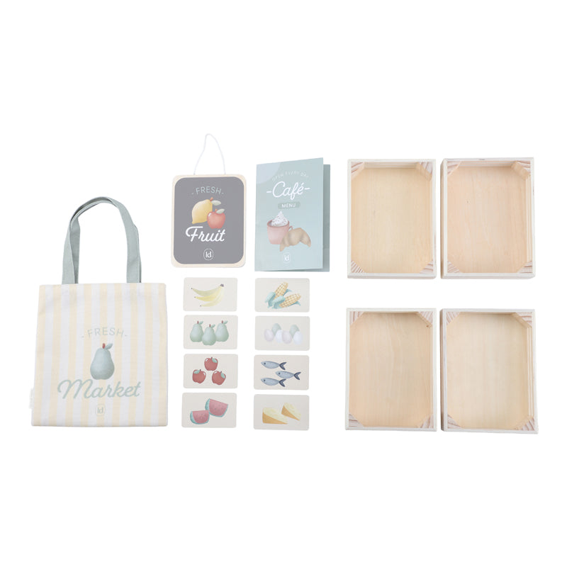 LD Wooden Market Stall FSC