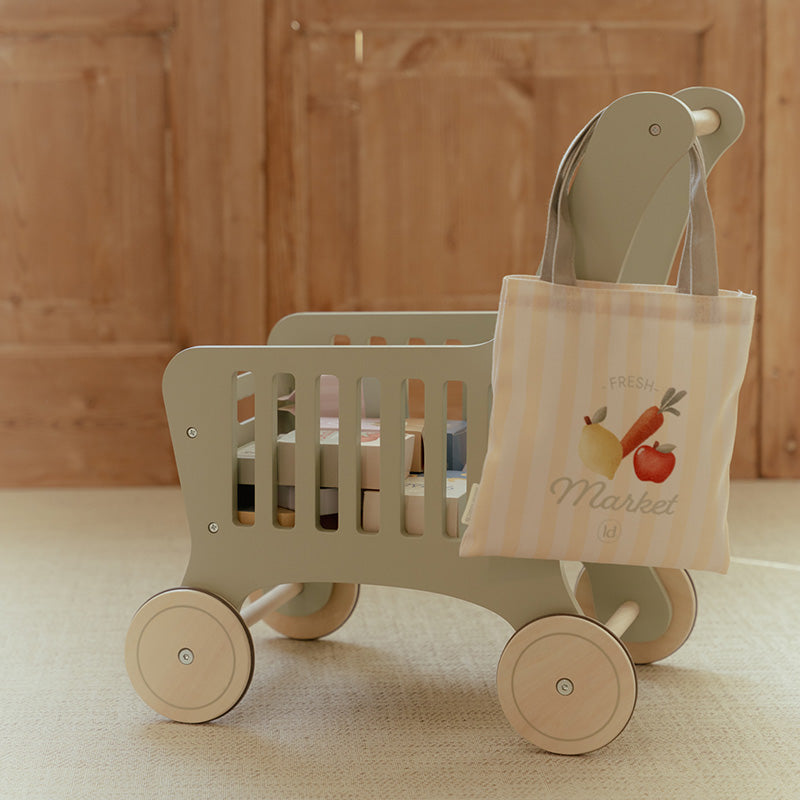 LD Wooden Shopping Cart FSC
