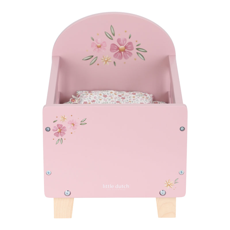 LD Wooden Doll Bed FSC