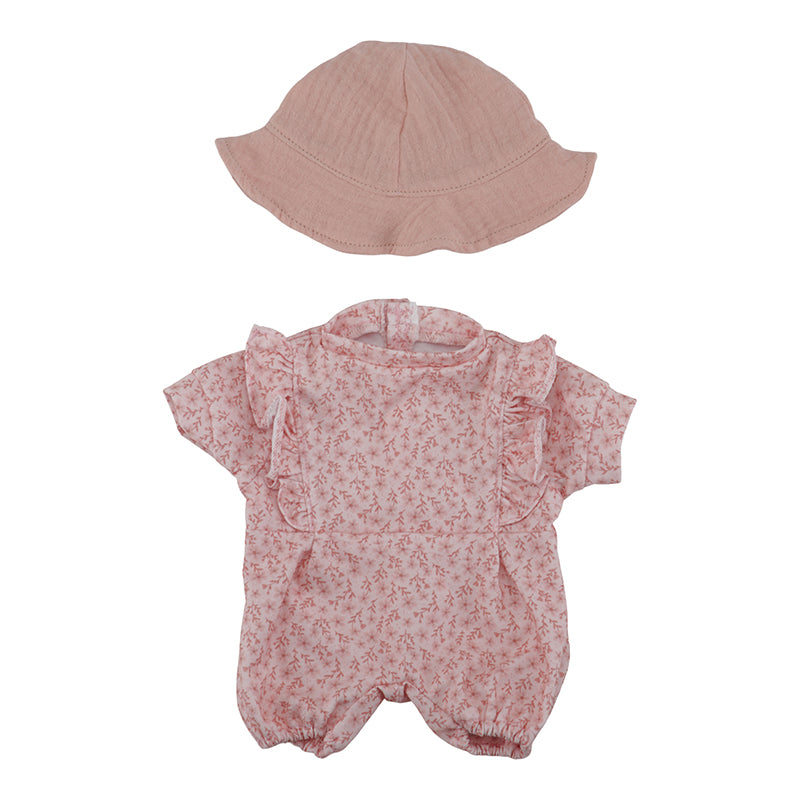 LD Baby Doll Clothes Pink Floral