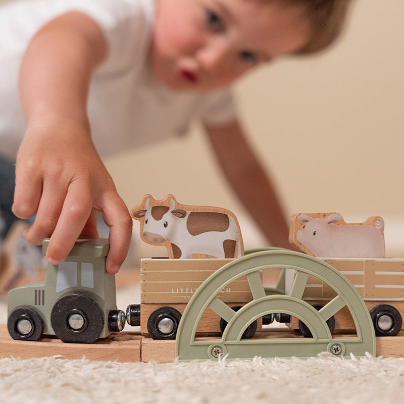 LD Wooden Train Track Little Farm