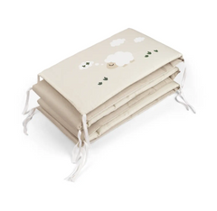 Padded Bed Bumper Tiny Farm Sand