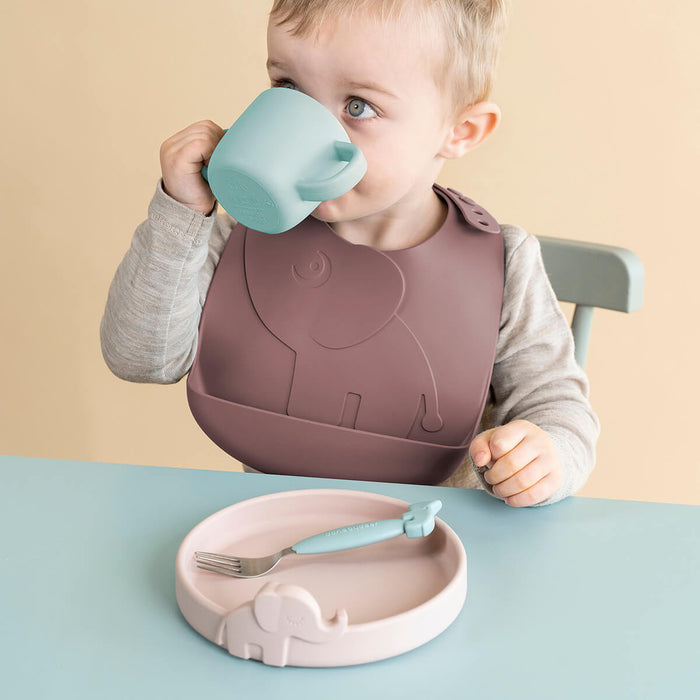 Peekaboo Silicon Bib 2-Pack