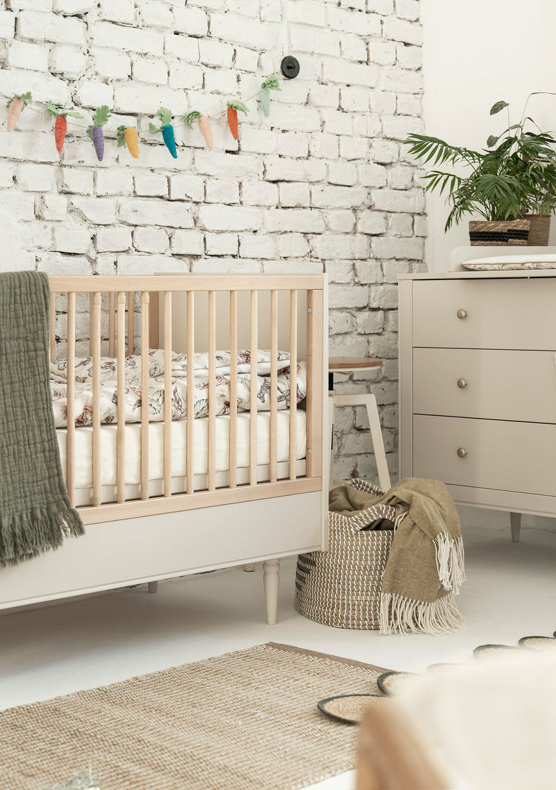 Cot Bed Petite Champagne 140 x 70