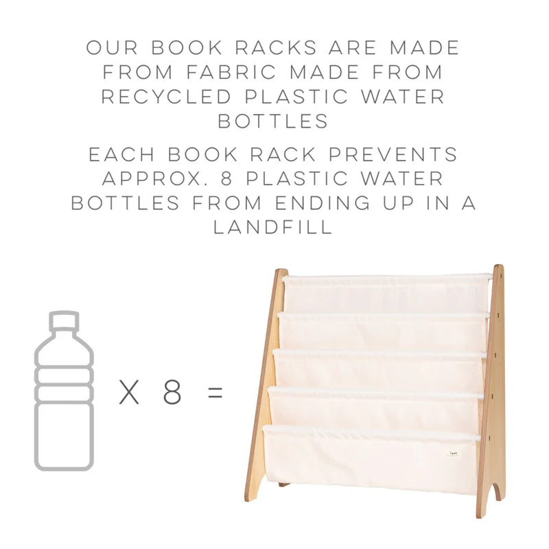 Book Rack Recycled