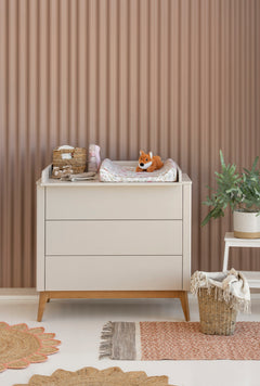 Chest  Seth 3 drawers Champagne
