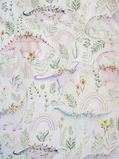 Duvet Cover Set Dino Garden