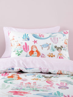 Mermaid Splash duvet cover set
