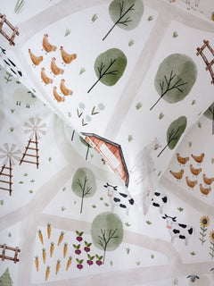 Duvet Cover Set On The Farm