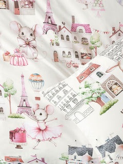 Duvet Cover Set Paris Tails