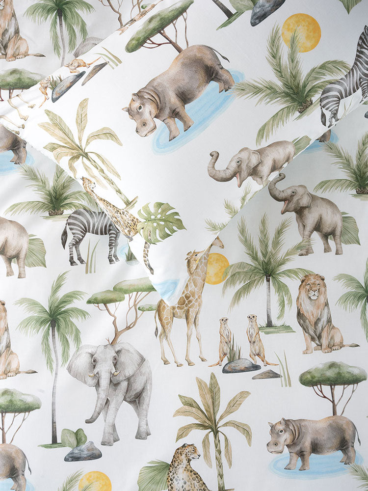 Sunny Safari duvet cover set