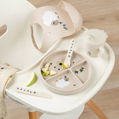 Stick&Stay Compartment Plate Tiny Farm