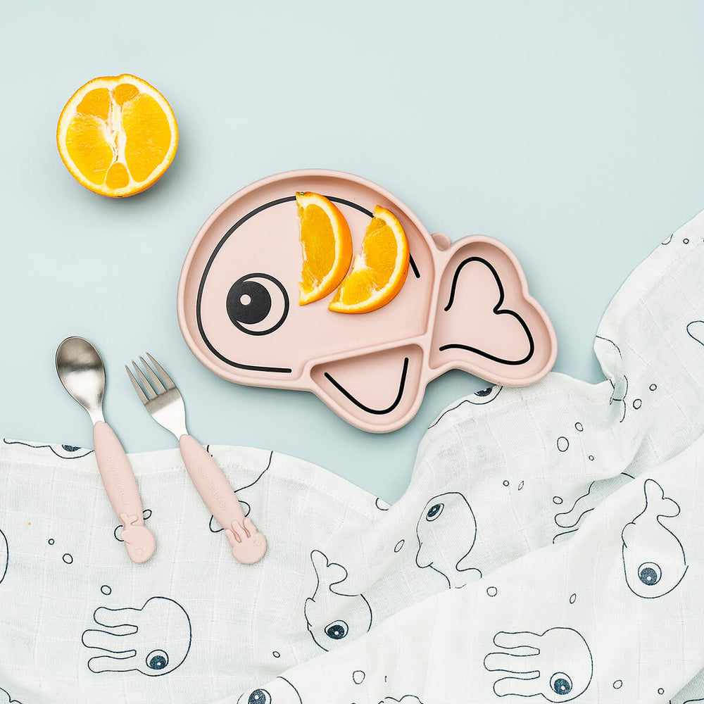 Yummyplus Spoon & Fork set sea friends