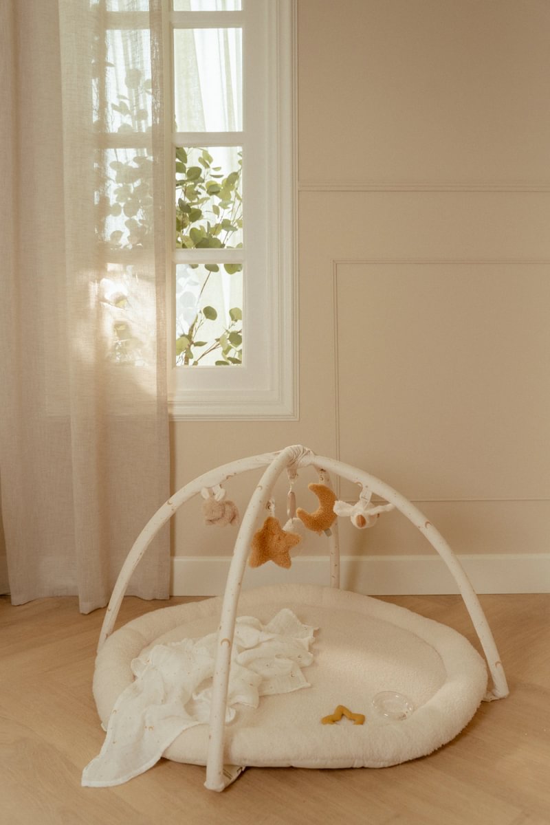 LD Activity Playmat With Bow Newborn Naturals
