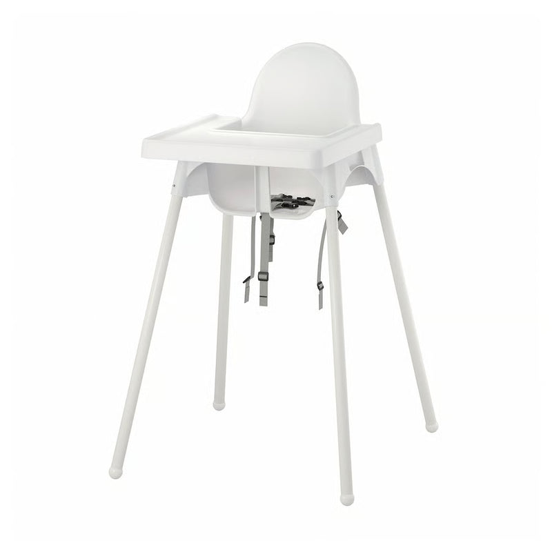 Ikea Antilop High Chair White with Tray