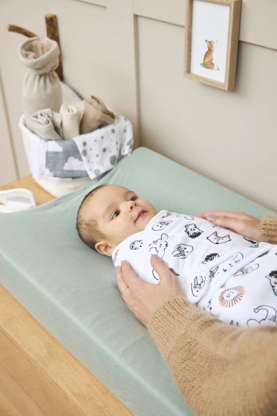 Swaddle Lined 0-3m Double Layer