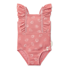 LD Bathing Suit Ocean Treasures Lemonade Pink
