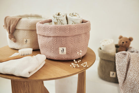 Changing Table Basket Grain Knit