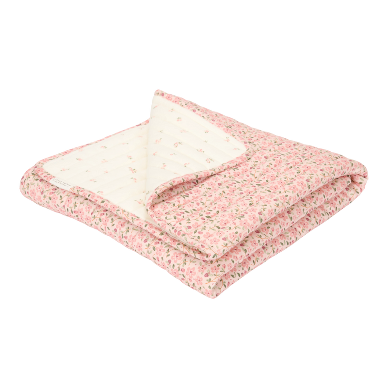 LD Reversible Quilted Blanket 100x70cm