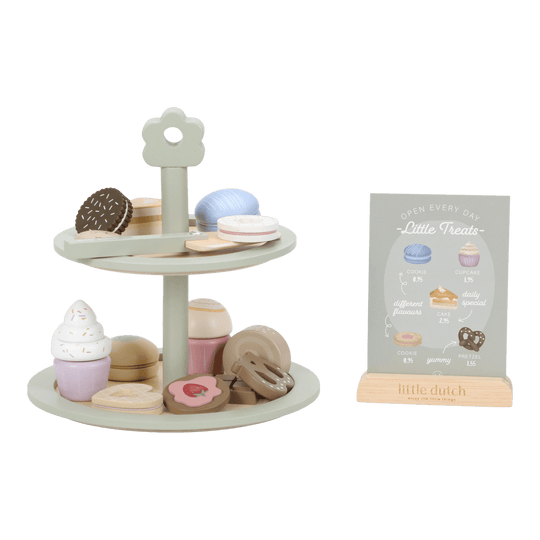 LD Wooden Cake Stand FSC