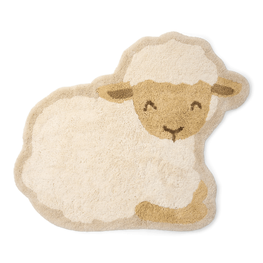 LD Rug Sheep- White Little Farm