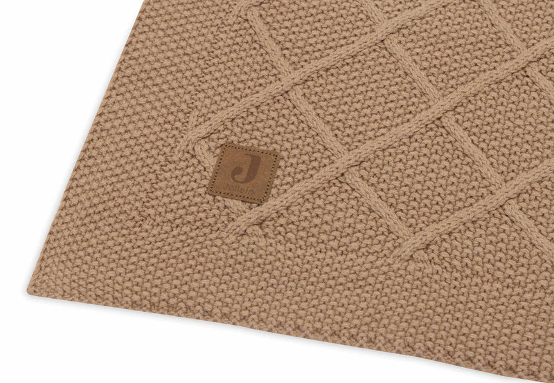 Blanket Check Knit 75 x 100 cm