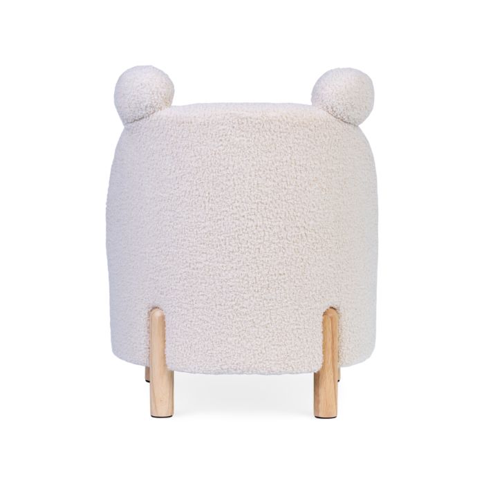 Kids Chair Teddy Off White